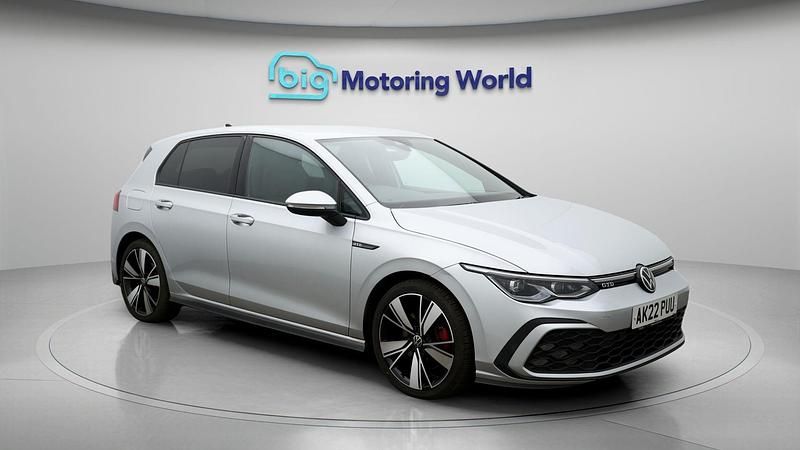 Used VW Golf VIII GTD 200 HP (147 kW) 2022 Silver Hatchback