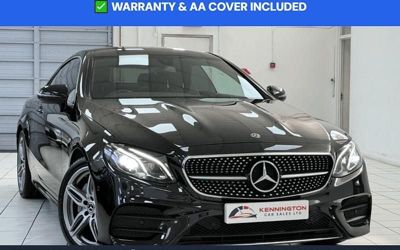 Second-hand Mercedes E220 AMG line 194 CP (142 kW) 2019 Coupe