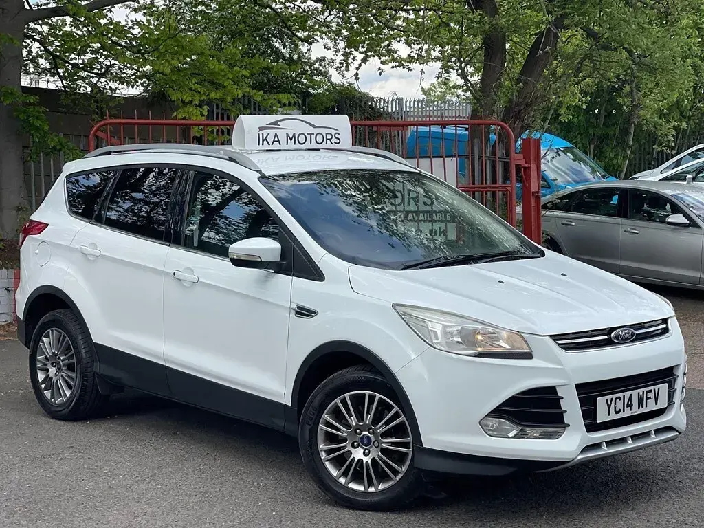 Used Ford Kuga Titanium 163 HP (119 kW) 2014 White SUV