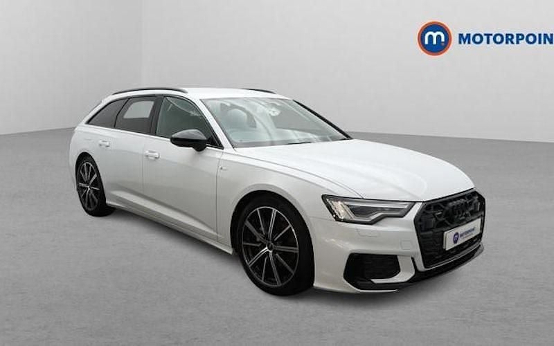 Used Audi A6 Black Edition 204 HP (150 kW) 2024 White Estate