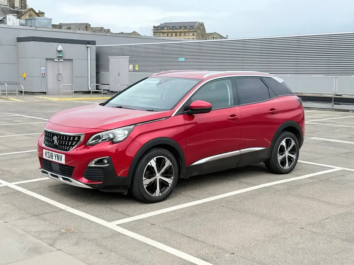 Used Peugeot 3008 Allure 130 HP (95 kW) 2018 Red SUV