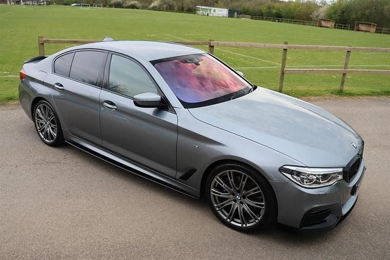 Used BMW 540 M Sport 340 HP (250 kW) 2017 Blue stone Sedan