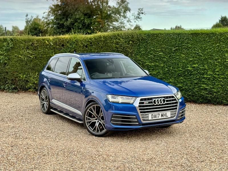 Blue Used 2017 Audi SQ7 Performance SUV | £20,995 (Expensive) - Image 1/4