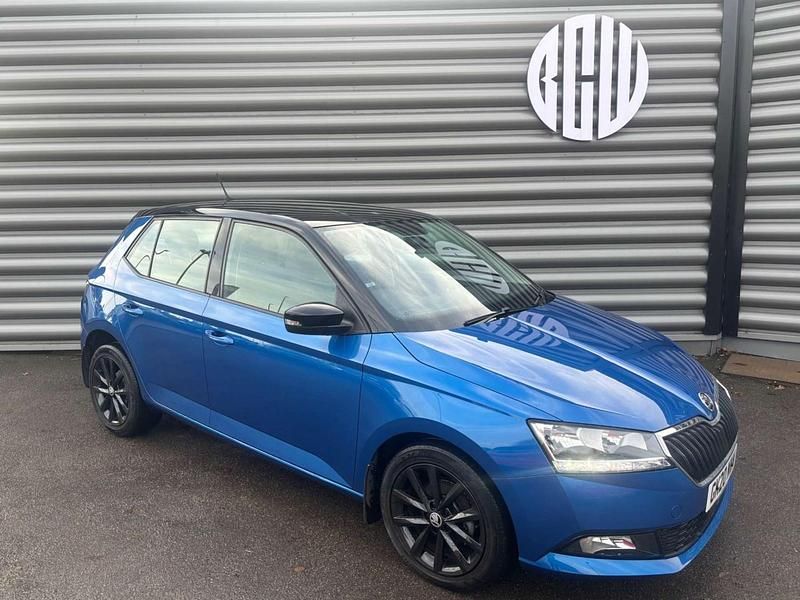 Blue Used 2020 Skoda Fabia Colour Edition Hatchback | £9,750 (Fair price) - Image 1/4