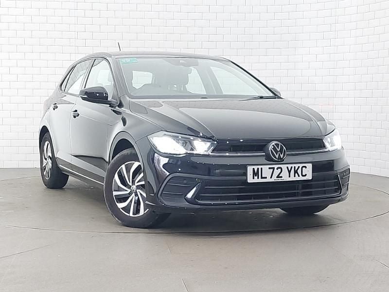 Used VW Polo Life 95 HP (69 kW) 2022 Black Hatchback