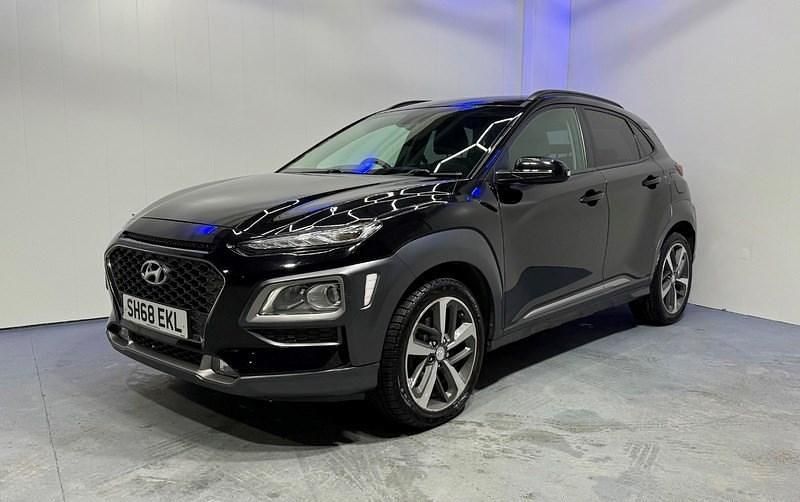 Used Hyundai Kona Premium 2018 Black SUV