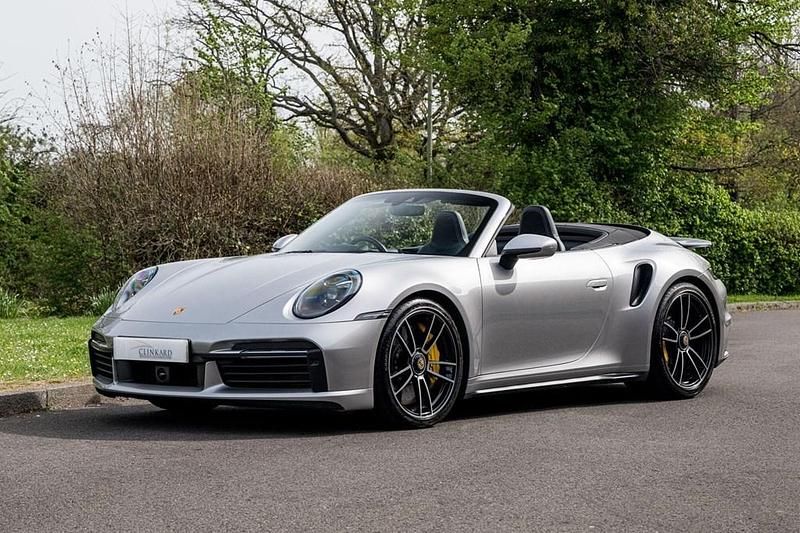 Usado Porsche 911 Turbo S Cabriolet 2021 Prateado Cabrios