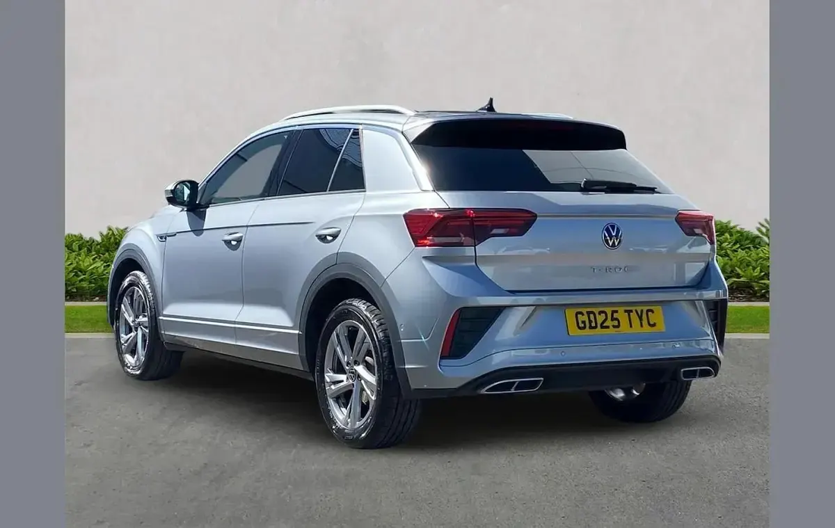 Usado VW T-Roc Cabriolet R-line 150 HP (110 kW) 2025 Prateado SUV