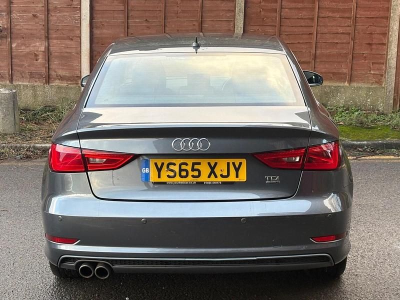 Used Audi A3 S-Line 184 HP (135 kW) 2015 Grey Sedan