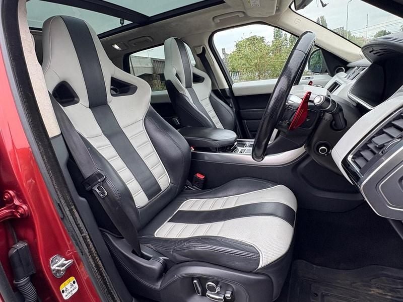 Used Land Rover Range Rover Sport Autobiography Dynamic 510 HP (375 kW) 2014 Red SUV