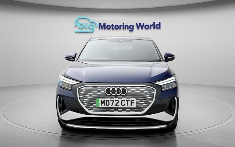 Used Audi Q4 Sportback e-tron S-Line 150 kW (204 HP) 2023 Blue SUV