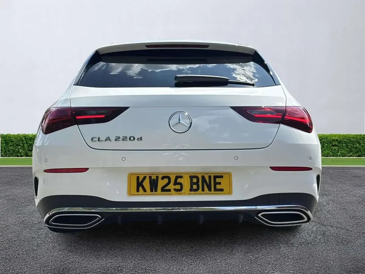 Used Mercedes CLA220 Executive 2025 White Estate