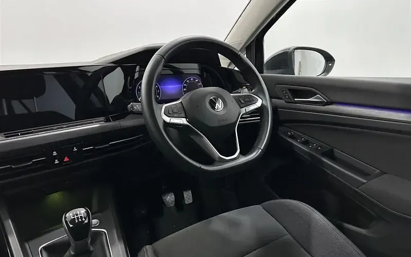 Used VW Golf VII Style 150 HP (110 kW) 2020 Black Hatchback