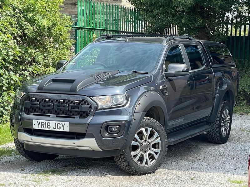 Grey Used 2018 Ford Ranger Wildtrack Pickup | £12,990 (Super price) - Image 1/4
