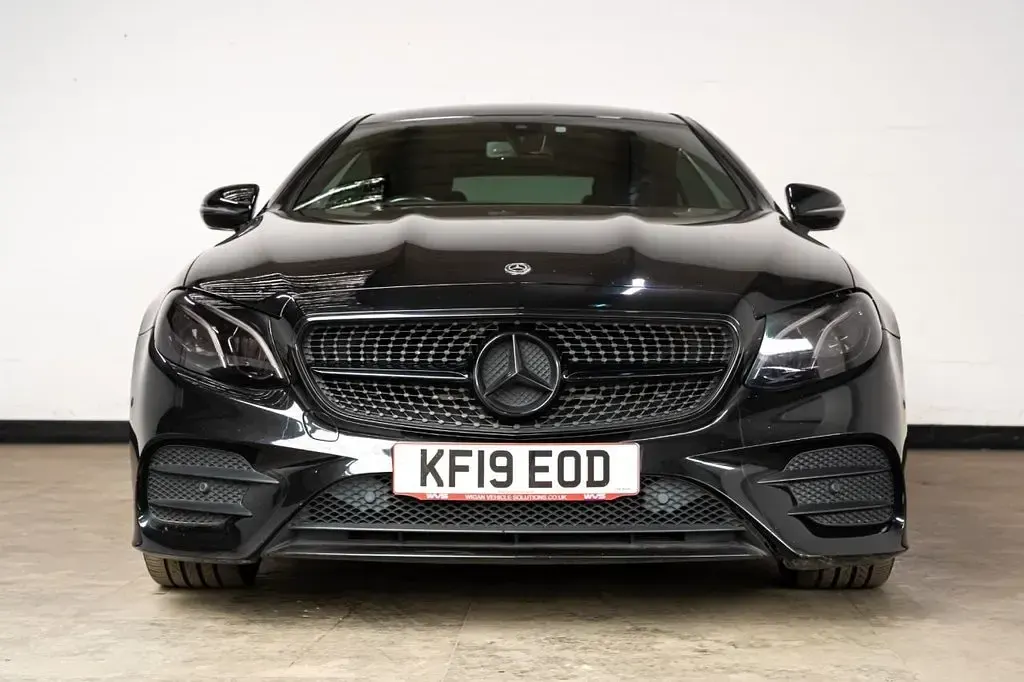 Used Mercedes E220 AMG line 2019 Black Coupe
