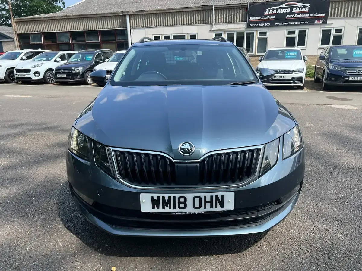 Used Skoda Octavia SE Technology 116 HP (85 kW) 2018 Grey Estate