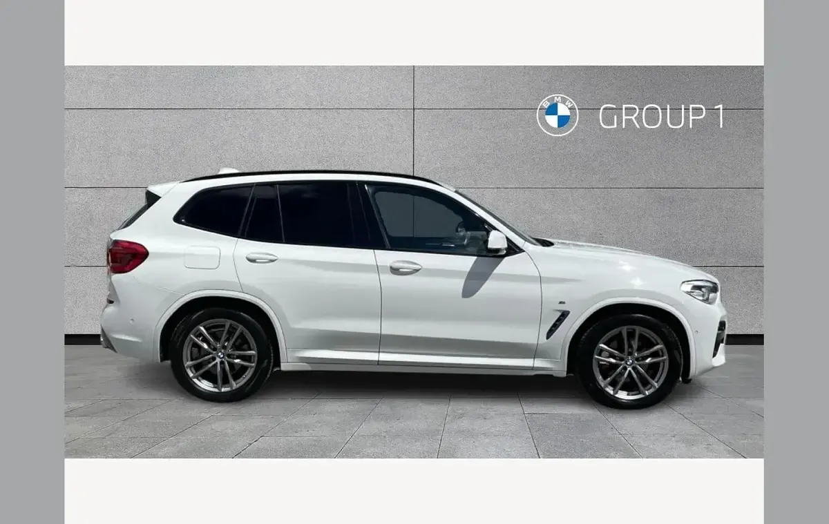 Used BMW X3 M Sport 190 HP (139 kW) 2019 White SUV