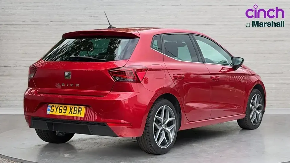 Used Seat Ibiza XCELLENCE 95 HP (69 kW) 2019 Red Hatchback