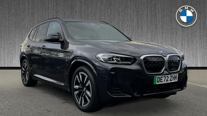 Grey Used 2022 BMW iX3 M Sport SUV | £28,299 (Fair price) - Image 1/4