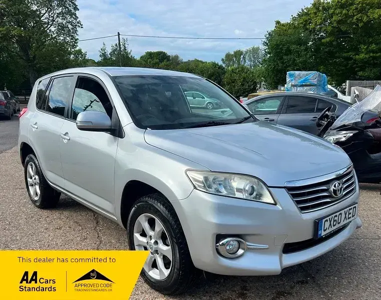 Used Toyota RAV4 150 HP (110 kW) 2010 Silver SUV