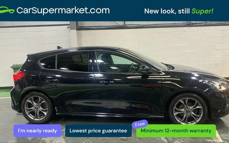Used Ford Focus ST-Line 125 HP (91 kW) 2019 Black Hatchback