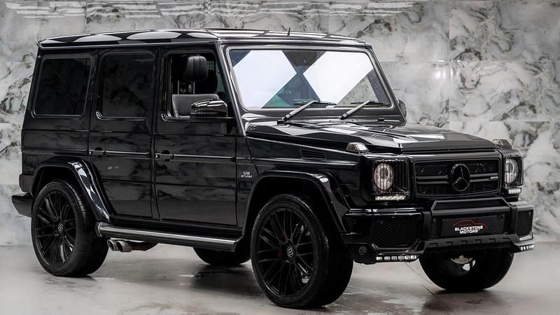 Black Used 2014 Mercedes G63 AMG AMG SUV | £59,789 (Fair price) - Image 1/4