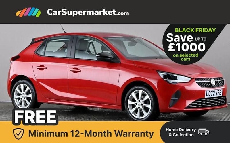 Red Used 2022 Vauxhall Corsa Design Edition Hatchback | £10,197 (Good price) - Image 1/3
