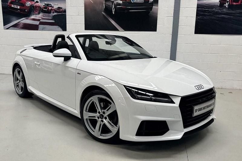 White Used 2016 Audi TT Roadster S-Line Cabriolet | £14,490 (Super price) - Image 1/1