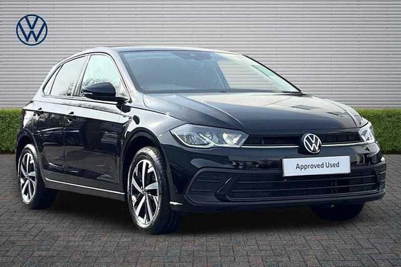 Used VW Polo Match 95 HP (69 kW) 2025 Black Hatchback