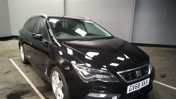 Black Used 2019 Seat Leon ST FR Estate | £8,599 (Good price) - Image 1/1