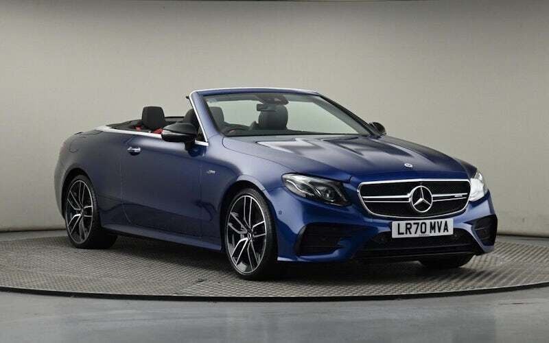 Blue Used 2020 Mercedes E53 AMG Premium Cabriolet | £34,700 (Fair price) - Image 1/4