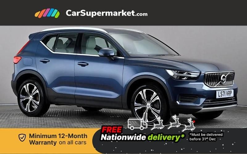 Blue Used 2021 Volvo XC40 Inscription SUV | £21,697 (Fair price) - Image 1/4