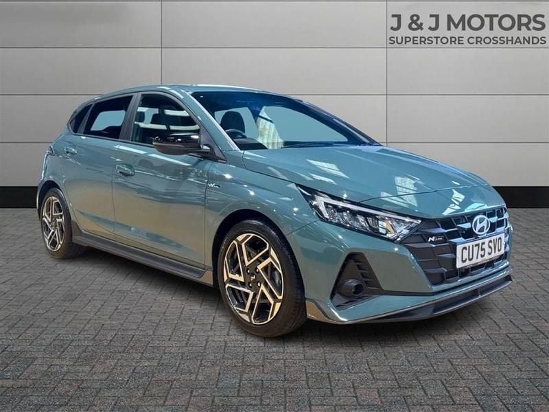 New Hyundai i20 N Line 2025 Green Hatchback