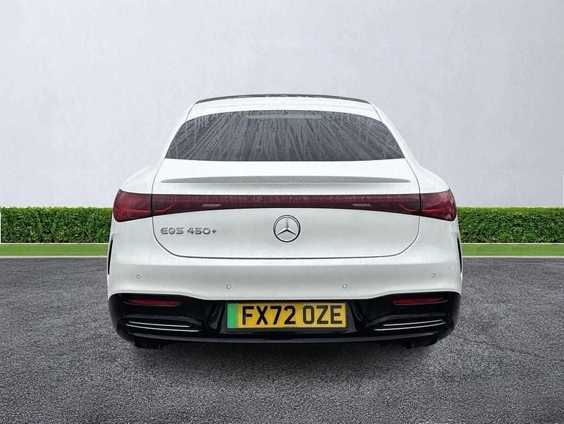 Used Mercedes EQS450+ AMG Line Premium Plus 244 kW (333 HP) 2022 White Sedan