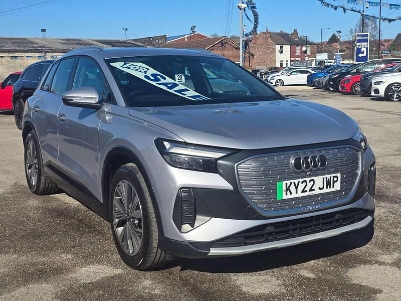 Used Audi Q4 e-tron Sport 150 kW (204 HP) 2022 Silver SUV