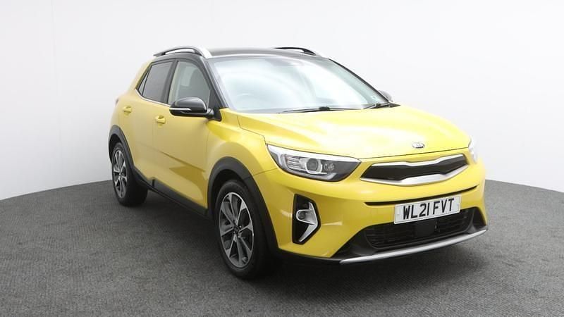 Yellow Used 2021 Kia Stonic SUV | £12,499 (Fair price) - Image 1/4