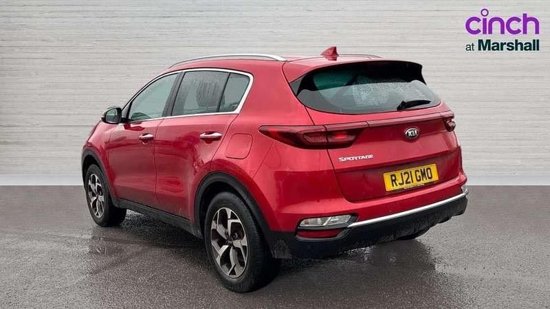 Used Kia Sportage 2021 Red SUV