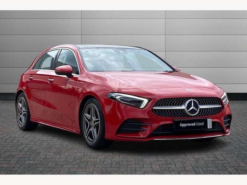 Red Used 2019 Mercedes A200 AMG Line Premium Plus Hatchback | £18,995 (A bit pricey) - Image 1/2
