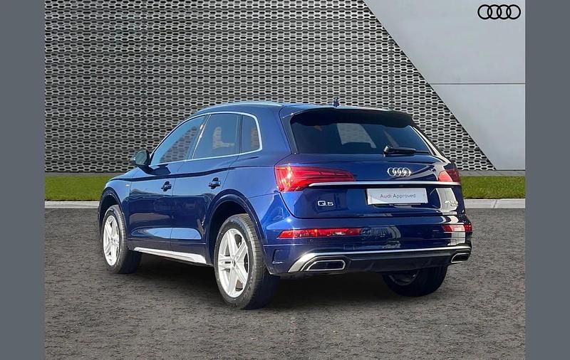 Used Audi Q5 S-Line 261 HP (191 kW) 2022 Blue SUV