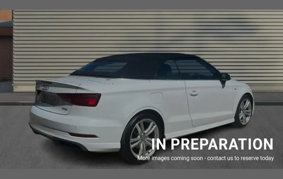 Usado Audi A3 Cabriolet S-Line 150 HP (110 kW) 2018 Branco Cabrios