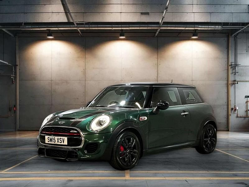 Used Mini John Cooper Works Hatch 2015 Green Hatchback