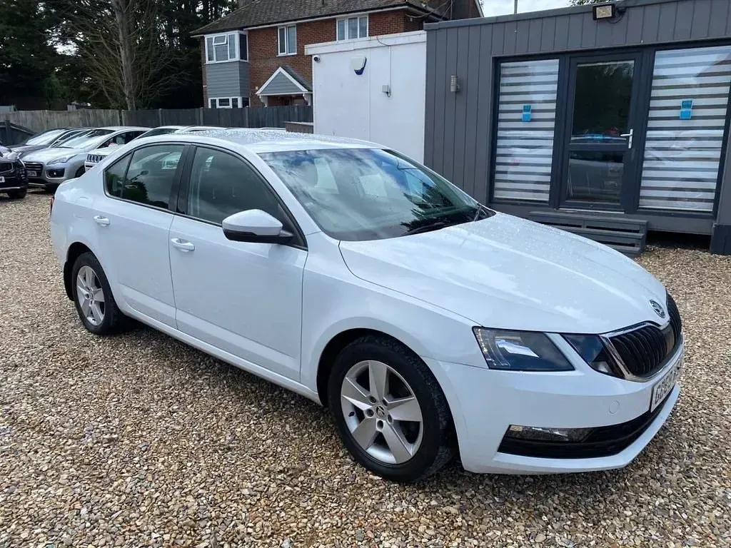 Gebraucht Skoda Octavia SE 116 PS (85 kW) 2019 Weiß Kleinwagen