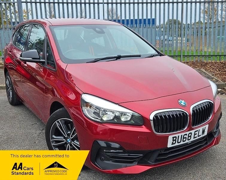 Red Used 2018 BMW 220 Sport Line Hatchback | £13,095 (Fair price) - Image 1/4