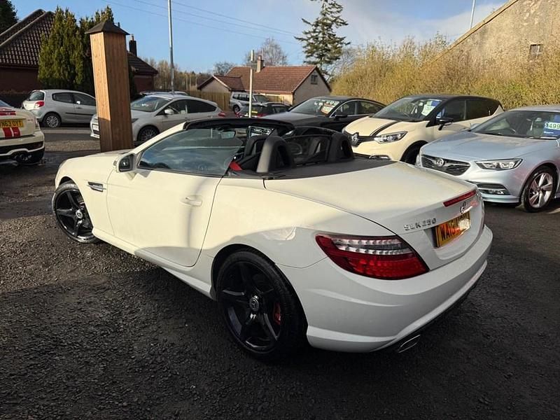 Used Mercedes SLK250 AMG 2013 White Cabriolet
