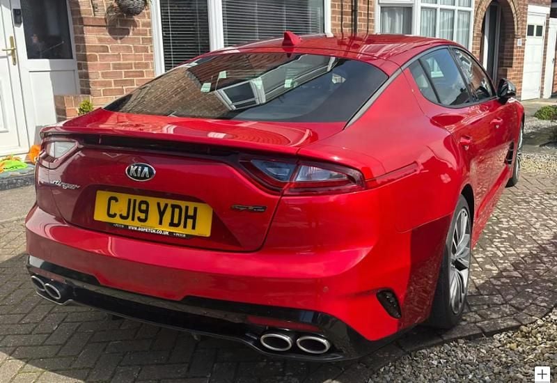 Used Kia Stinger GT-Line 2019 Red Hatchback