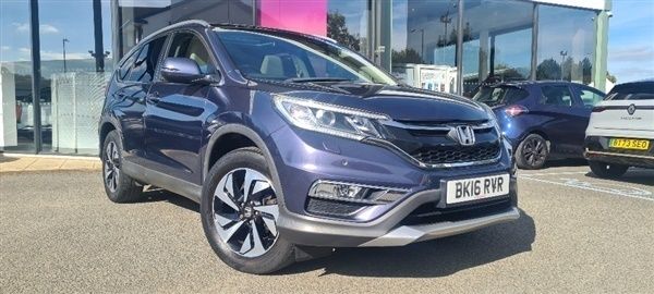 Blue Used 2016 Honda CR-V EX SUV | £15,300 (Fair price) - Image 1/1