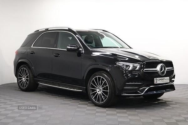 Black Used 2022 Mercedes GLE400 AMG line Estate | £44,995 (Fair price) - Image 1/4