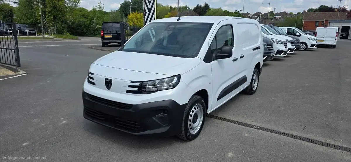 New Peugeot Partner S 130 HP (95 kW) 2026 White MPV