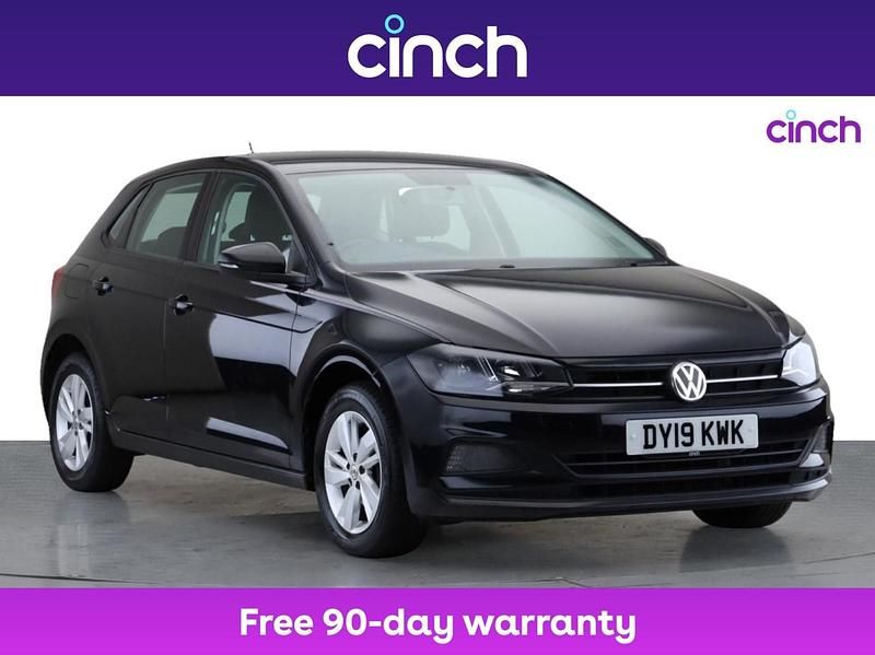 Black Used 2019 VW Polo SE Hatchback | £11,679 (Fair price) - Image 1/3