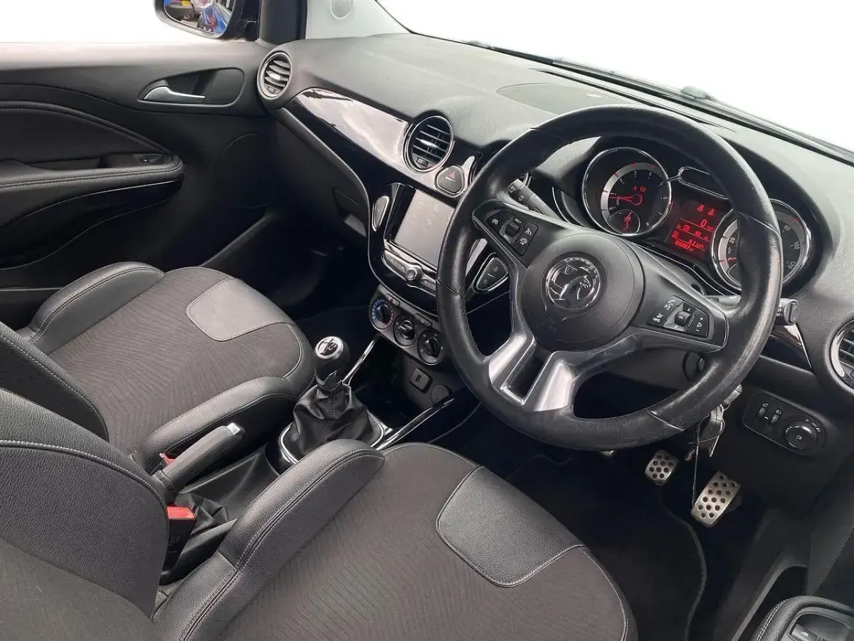 Used Vauxhall Adam S 69 HP (50 kW) 2017 Black Hatchback